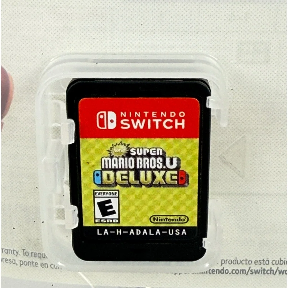 New Super Mario Bros U Deluxe Nitendo Switch Game Tested